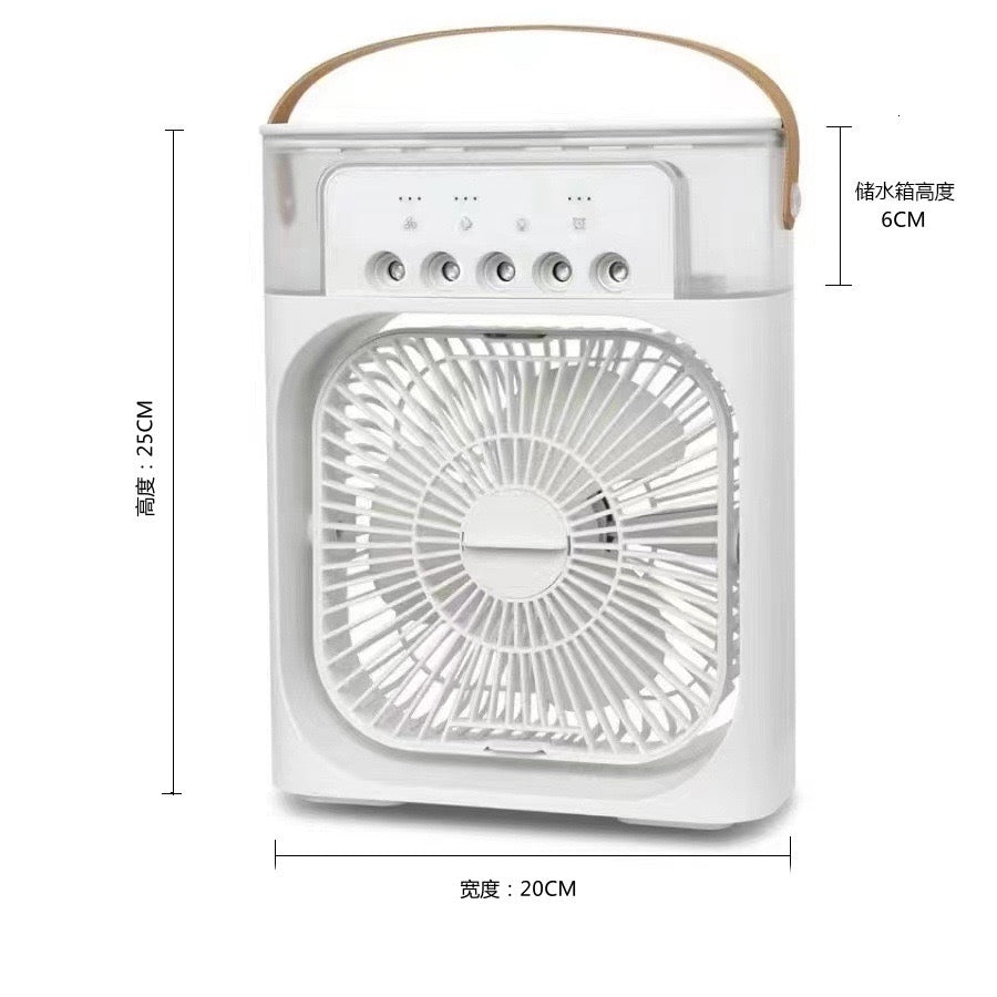 Portable 3-in-1 Air Cooler Fan – Mini AC for Room, Office & Car | Fast Cooling + Humidifier | Ships from USA 🇺🇸 | TikTok & Amazon Hot Seller! - Wowza Finds