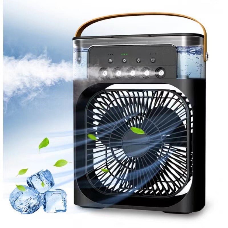 Portable 3-in-1 Air Cooler Fan – Mini AC for Room, Office & Car | Fast Cooling + Humidifier | Ships from USA 🇺🇸 | TikTok & Amazon Hot Seller! - Wowza Finds