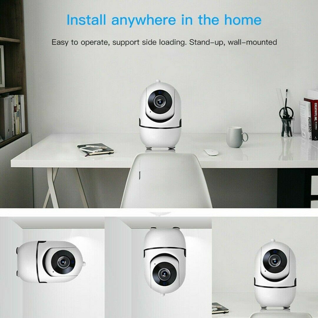 1080P WiFi Wireless Indoor Home Security Camera Night Vision Baby Pet Monitor by Wowza Finds