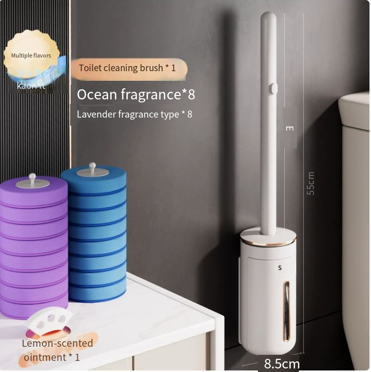 Wall-Mounted Disposable Toilet Brush Set for Home by Wowza Finds