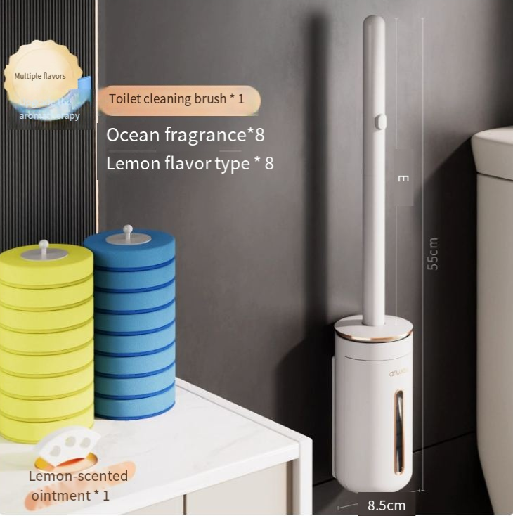 Wall-Mounted Disposable Toilet Brush Set for Home by Wowza Finds