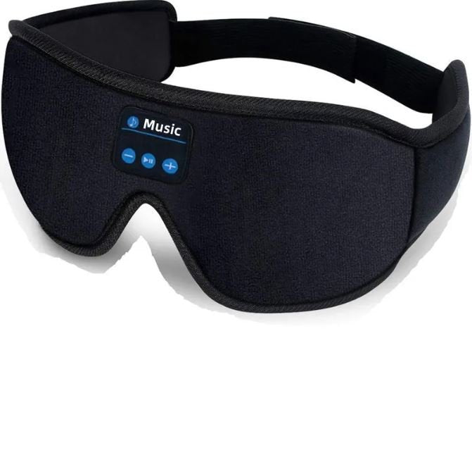 3D Eye Mask Bluetooth 50 Unlimited Music Stereo - Wowza Finds
