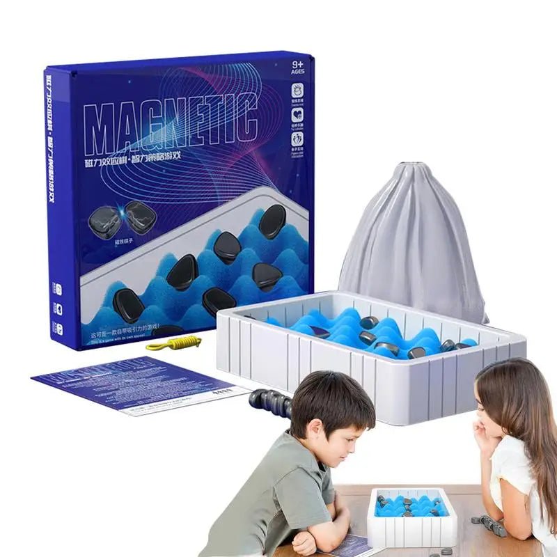 Chess Board Game Magnetic Effect - Wowza Finds