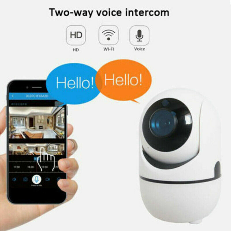 1080P WiFi Wireless Indoor Home Security Camera Night Vision Baby Pet Monitor by Wowza Finds