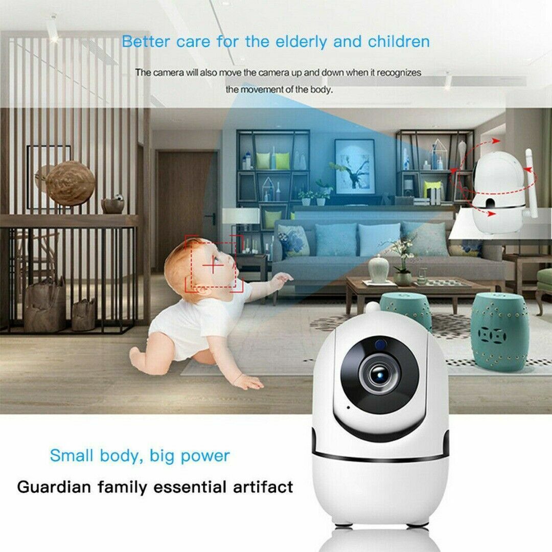 1080P WiFi Wireless Indoor Home Security Camera Night Vision Baby Pet Monitor by Wowza Finds
