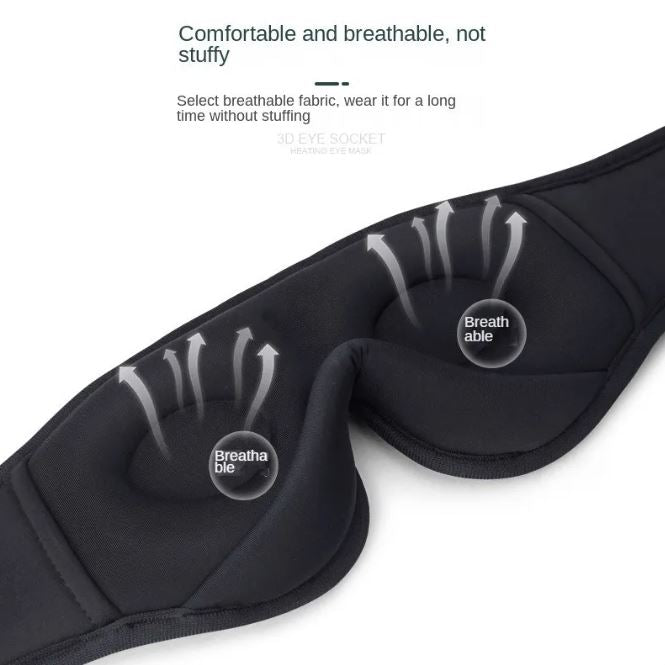 3D Eye Mask Bluetooth 50 Unlimited Music Stereo - Wowza Finds