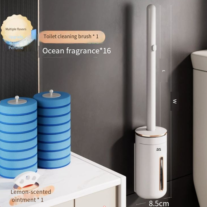 Wall-Mounted Disposable Toilet Brush Set for Home by Wowza Finds