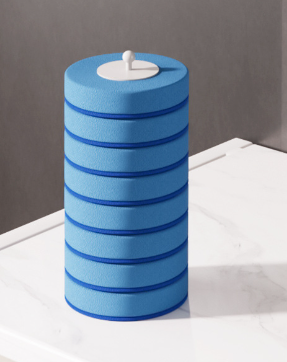 Wall-Mounted Disposable Toilet Brush Set for Home by Wowza Finds