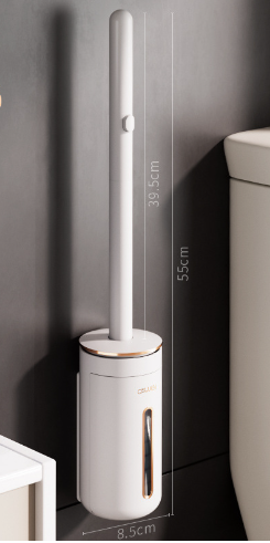 Wall-Mounted Disposable Toilet Brush Set for Home by Wowza Finds
